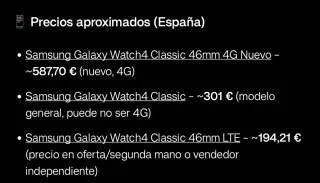 Samsung Watch 4 Classic 4G LTE 46mm