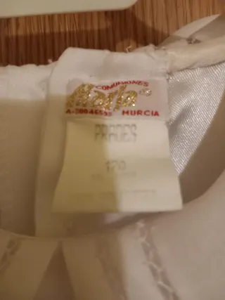 Traje de Comunión Blanco