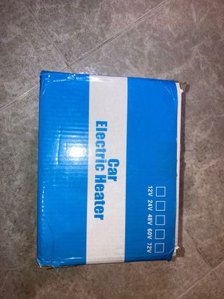 Calefactor Eléctrico Coche 12V