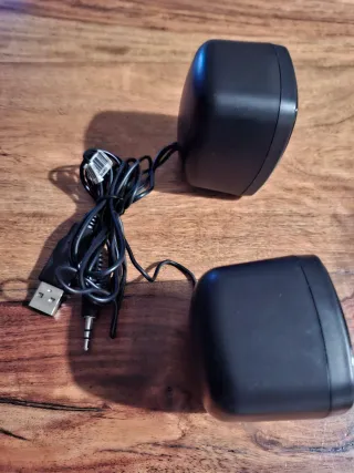 Altavoces Netway Negro/Azul