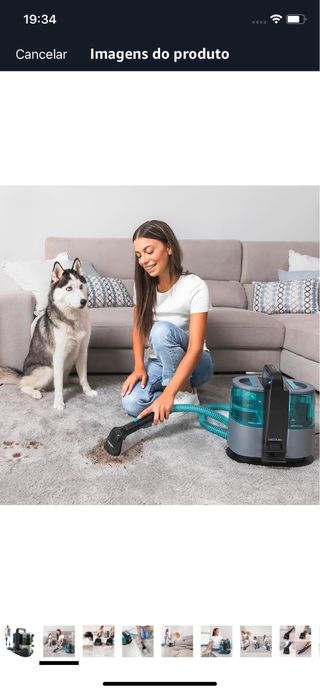 Alquiler Limpiadora Tapicerías Cecotec Conga