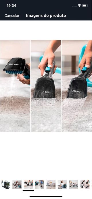 Alquiler Limpiadora Tapicerías Cecotec Conga