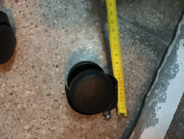 Ruedas de click para muebles