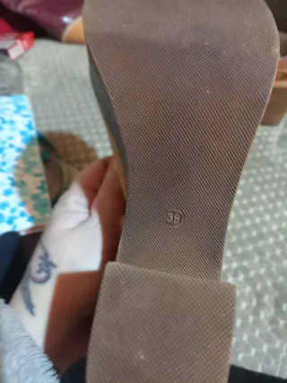 Sandalias Kaola Piel Plataforma Talla 39