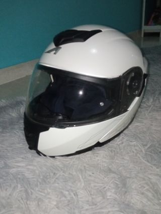 Casco modular blanco talla S