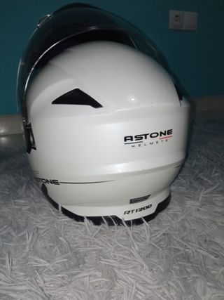 Casco modular blanco talla S