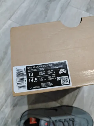 Scarpe Nike SB Vertebrae ISO Grigie Nere