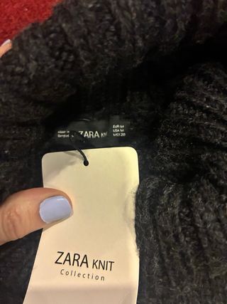 Jersey Zara cuello alto rayas