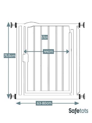 Puerta Seguridad Infantil Safetots