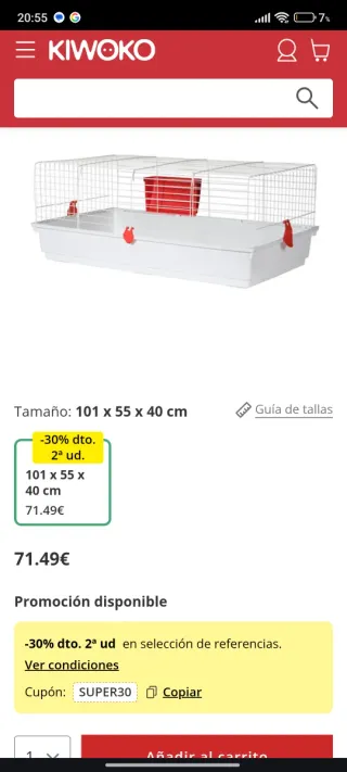 Jaula grande para conejos✨