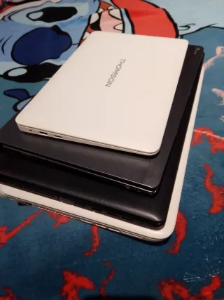 Lote 4 Portátiles Acer, HP, Thomson asus