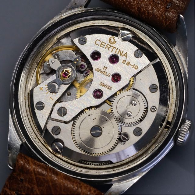 Certina Cuerda Manual 17 Jewels Cal. 28-10
