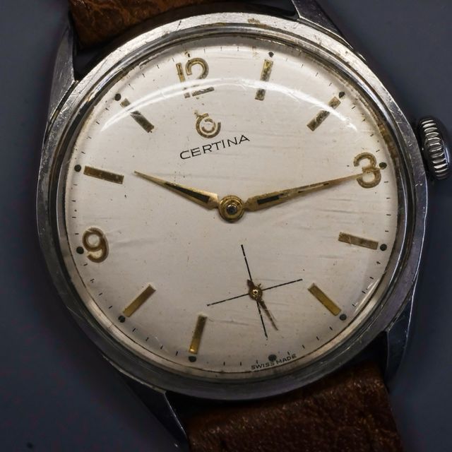 Certina Cuerda Manual 17 Jewels Cal. 28-10