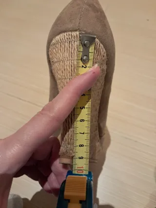 Sandalias cuña Zara Talla 38