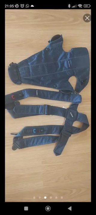 Mochila Porta Bebé BabyBjörn Mini 3D Mesh