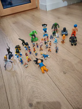 Set Statuette Dragon Ball, Digimon, Hulk