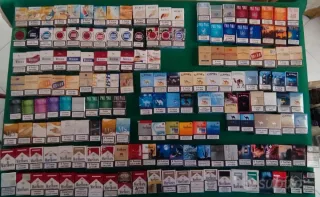 Collezione rara pacchetti sigarette (oltre 250)