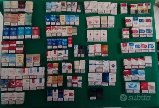 Collezione rara pacchetti sigarette (oltre 250)