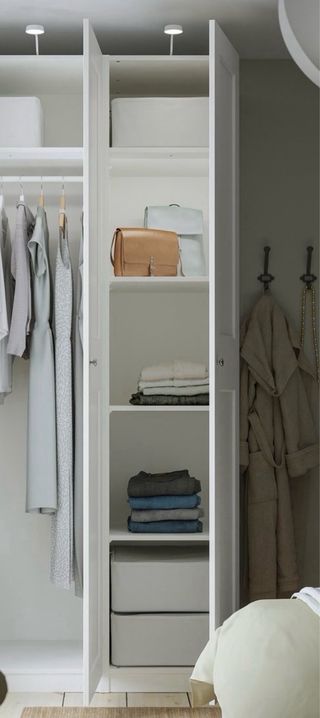 Armario PAX IKEA Módulo lateral blanco