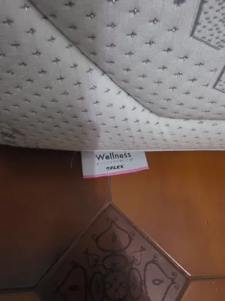 Colchón de tela con diseño moderno