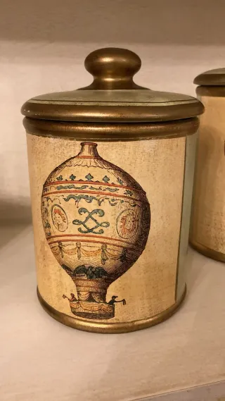 Barattoli ceramica decorati artigianali
