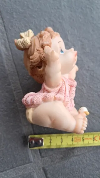 Lotto 5 decorazioni: angioletti, gatti, topolino