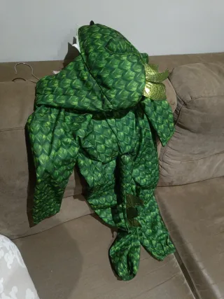 Disfraz niño/niña de dinosaurio 7-8 años