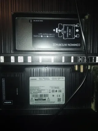 TV Samsung 55 Negro/Azul