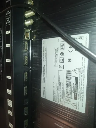 TV Samsung 55 Negro/Azul