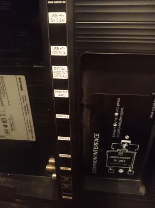 TV Samsung 55 Negro/Azul