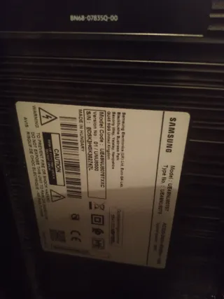 TV Samsung 55 Negro/Azul