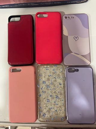 Cover iPhone 8 Plus (6 unità)