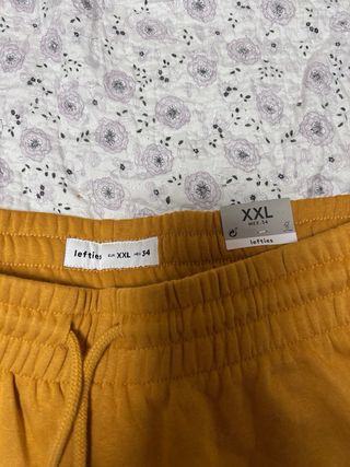 Pantalón chándal amarillo XXL
