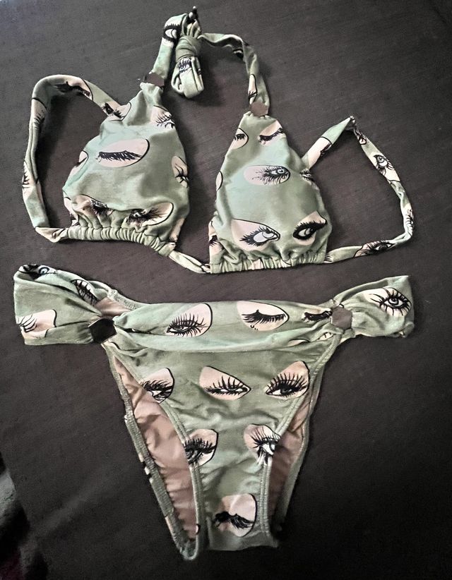 Bikini Adriana Degreas Ojos Verde