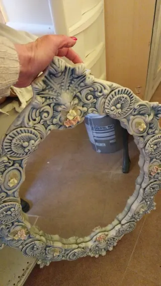 Set arredo bagno ceramica vintage