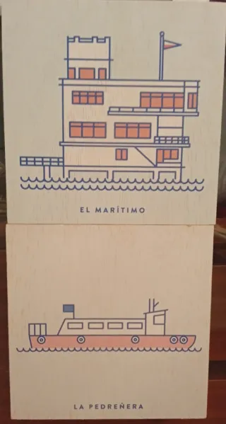 Cuadros El Marítimo y La Pedreñera Icons