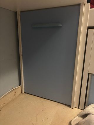 Dormitorio Juvenil Blanco y Azul