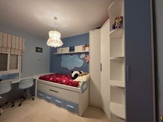 Dormitorio Juvenil Blanco y Azul