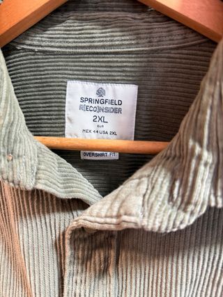 Sobrecamisa Verde Oliva Talla XXL