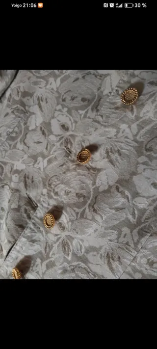 Conjunto traje chaqueta beige