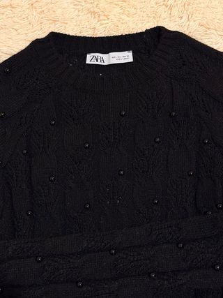 Zara Maglione Crop Schiena Scoperta