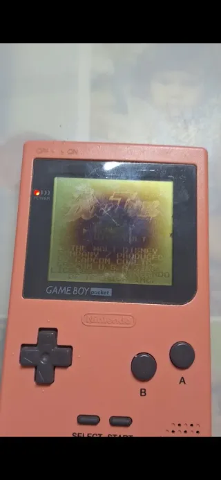 Game Boy Pocket Rosa + Juegos