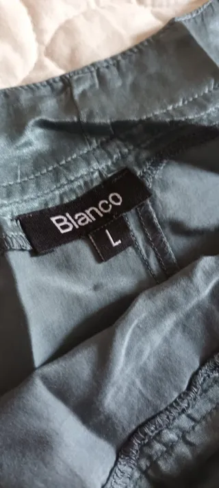 Blusa gris azulado Talla L