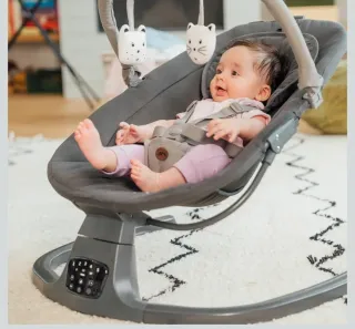 Hamaca bebé eléctrica con melodía