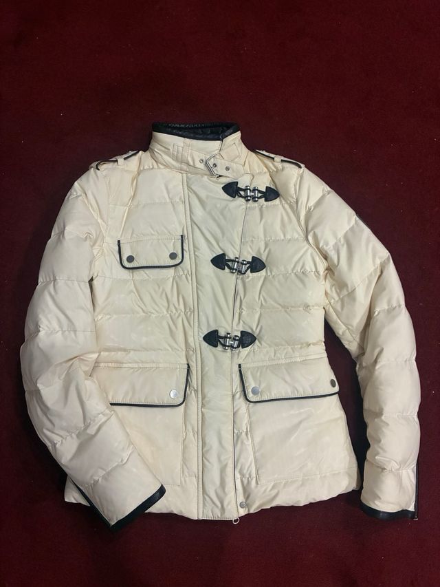 Abrigo plumas Belstaff Beige y Negro - Mujer