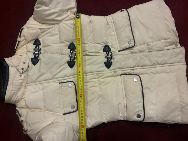 Abrigo plumas Belstaff Beige y Negro - Mujer