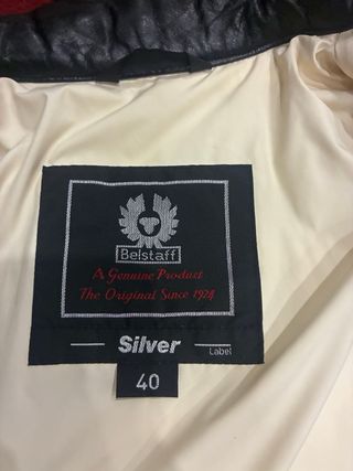 Abrigo plumas Belstaff Beige y Negro - Mujer