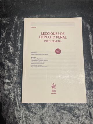 Lecciones de derecho penal Parte General 4ª Edi...