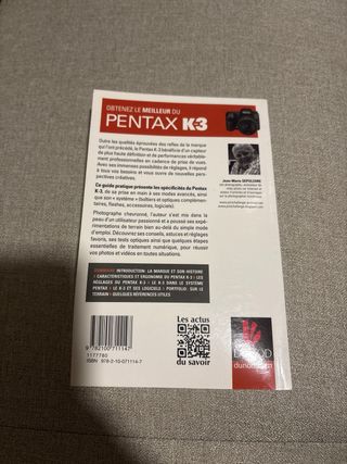 Libro Guía Pentax K3 Francés