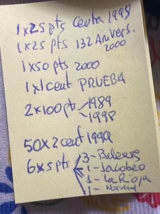 62 Monedas España ( muy buen estado y PRUEBA